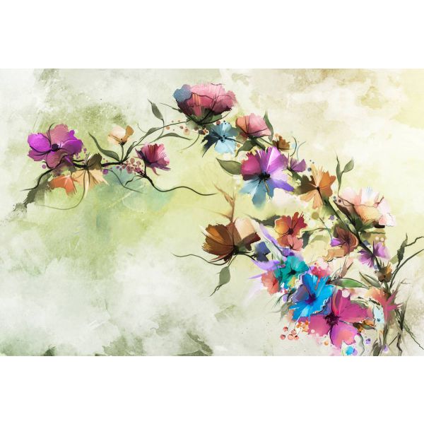 Fototapet - Floral - 392 x 272 cm / Vlies