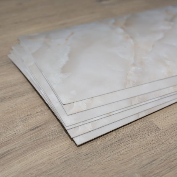 Panel PVC  3D autoadeziv - imitatie caramida, marmura - 30x60 cm/6buc./1,08mp