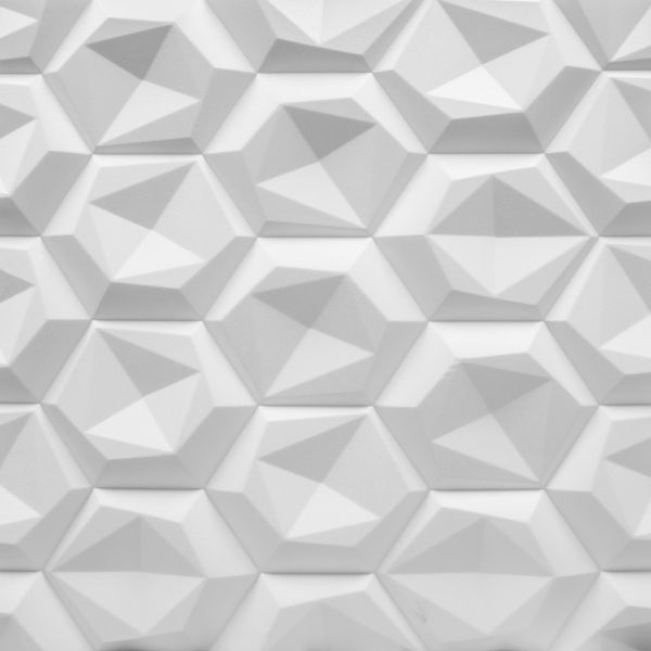 Panou decorativ 3D polistiren extrudat - 60x60x3cm / buc.