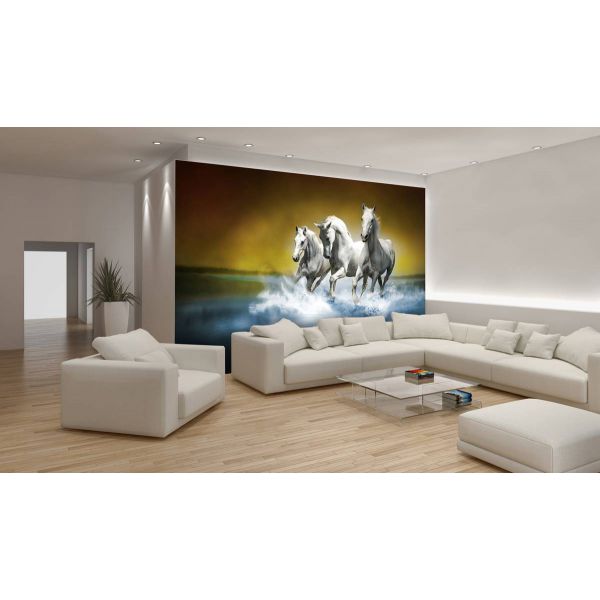 Fototapet - Cai alergand - 368x254cm/Vlies