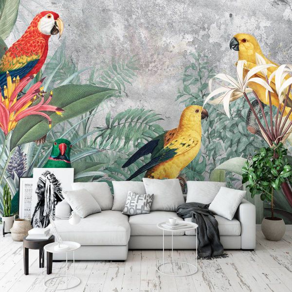 Fototapet decorativ - Jungla salbateca- 368x248cm /Vlies/4p.