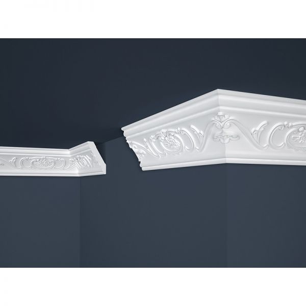 Decoratiuni arhitecturale - Baghete din polistiren - ALBE / 2ML