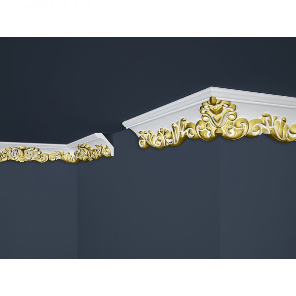 Decoratiuni arhitecturale de interior / Baghete polistiren / Gold / 2 ml