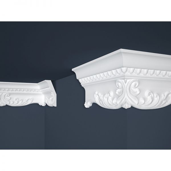 Decoratiuni arhitecturale - Baghete din polistiren - ALBE / 2ML