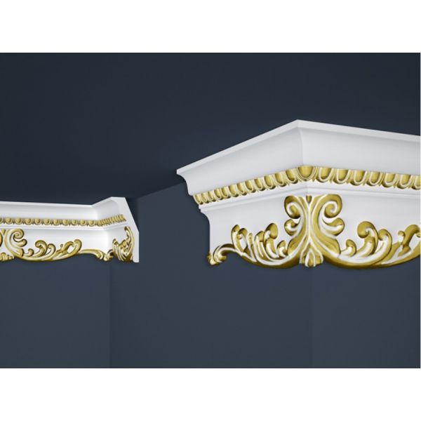 Decoratiuni arhitecturale de interior / Baghete polistiren / Gold / 2 ml