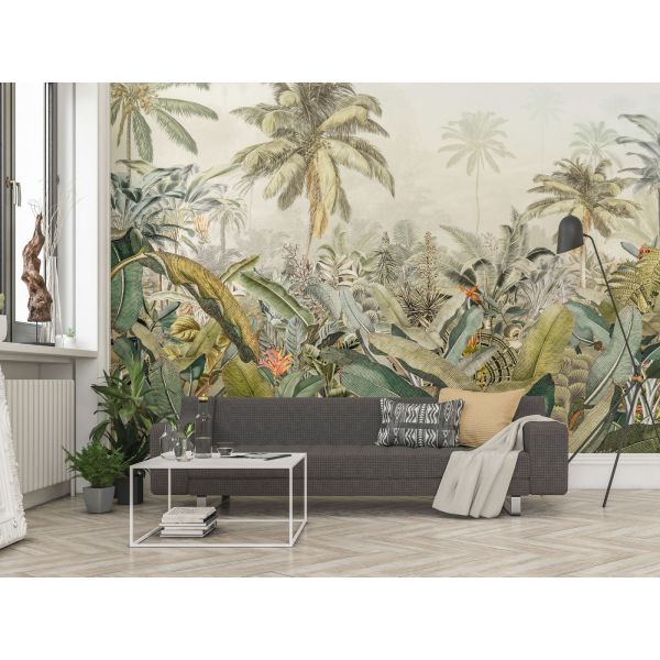 Fototapet decorativ - Jungla salbateca- 368x248cm /Vlies/4p.