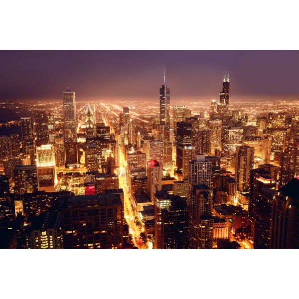 Tablou canvas fotoluminos -Chicago