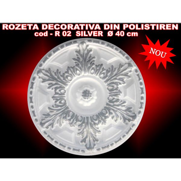 Rozete decorative din polistiren - Gold / SuprGold/Silver