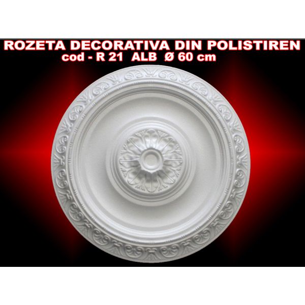 Rozeta decorativa polistiren - 60cm /64