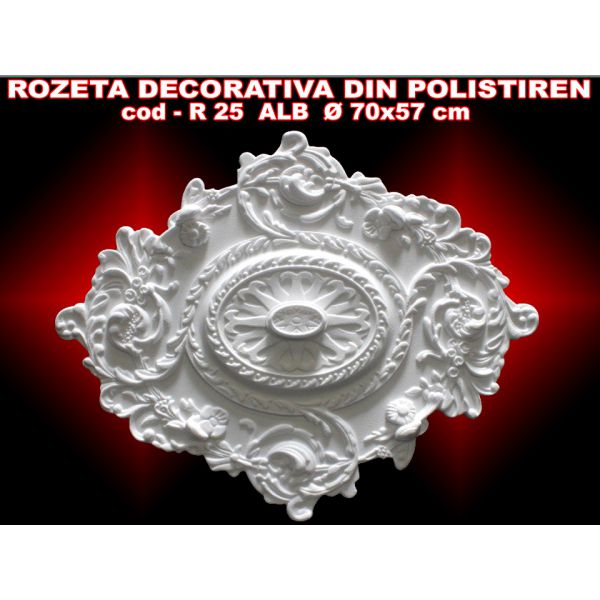 Rozeta decorativa polistiren - 60cm /64/65/66