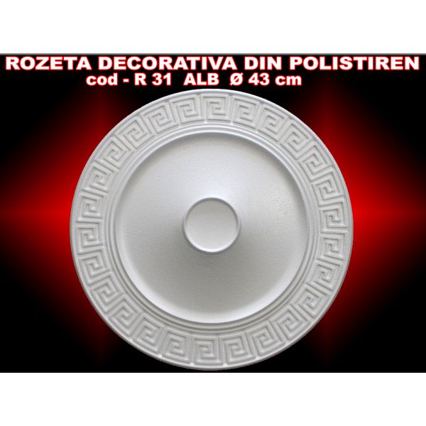 Rozete decorative din polistiren - 34 cm/40cm