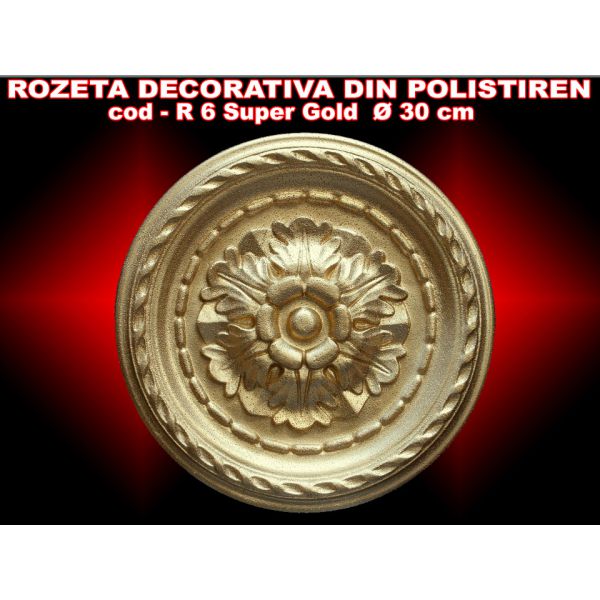 Rozete decorative din polistiren - Gold / SuprGold/Silver
