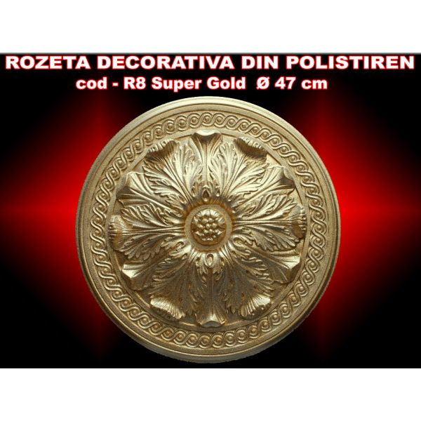 Rozete decorative din polistiren - Gold / SuprGold/Silver