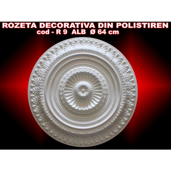 Rozeta decorativa polistiren - 60cm /64/65/66