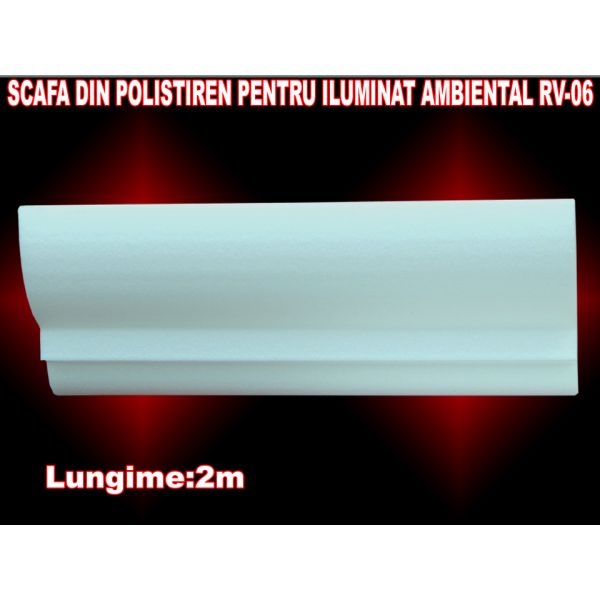 Scafe / Baghete decorative din polistiren iluminat LED - RV-07