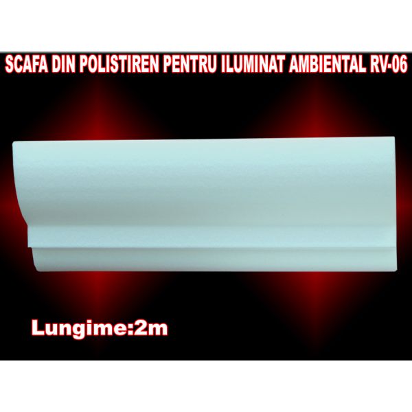 Scafe / Baghete decorative din polistiren iluminat LED - RV-07