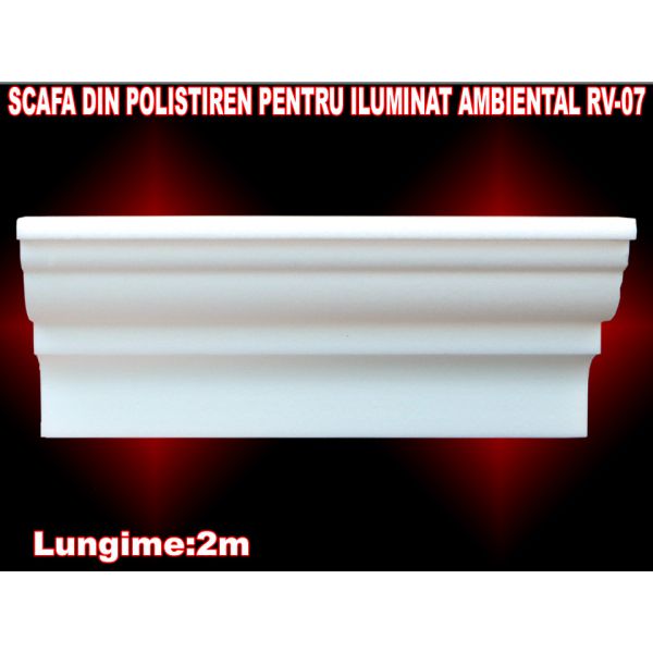 Scafe / Baghete decorative din polistiren iluminat LED - RV-07