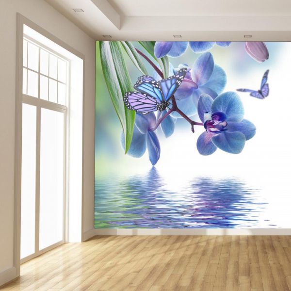 Fototapet floral - Orhidee - 368x254 /4 p/Vlies