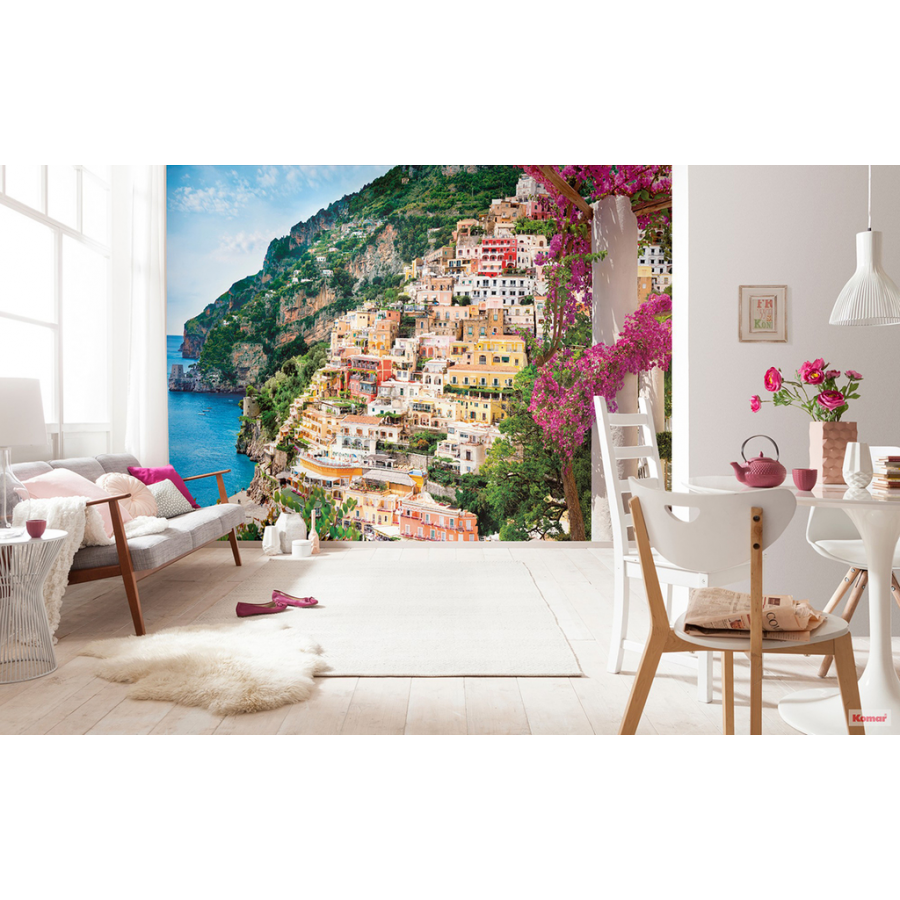 Fototapet Decorativ Fotoluminos Straduta Ingusta Cu Flori