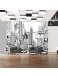 Fototapet New York city - 350x270cm/Vlies/DECO